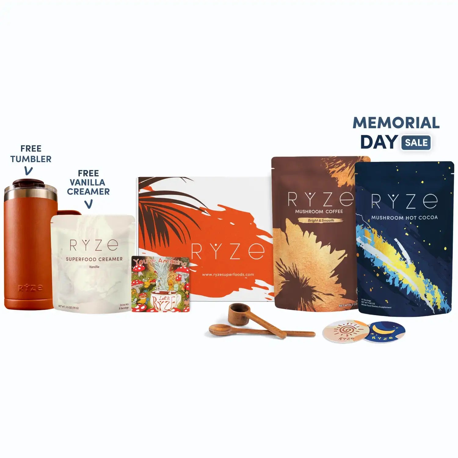 Day + Night Bundle (Coffee + Cocoa) - RYZE Daily Cup