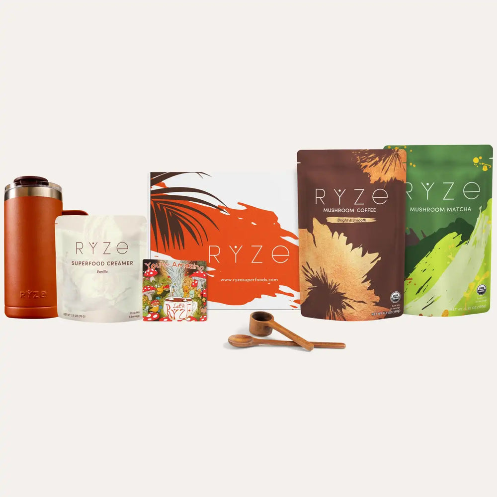 All Day Energy Bundle (Coffee + Matcha) - Mushroom Blend Coffee