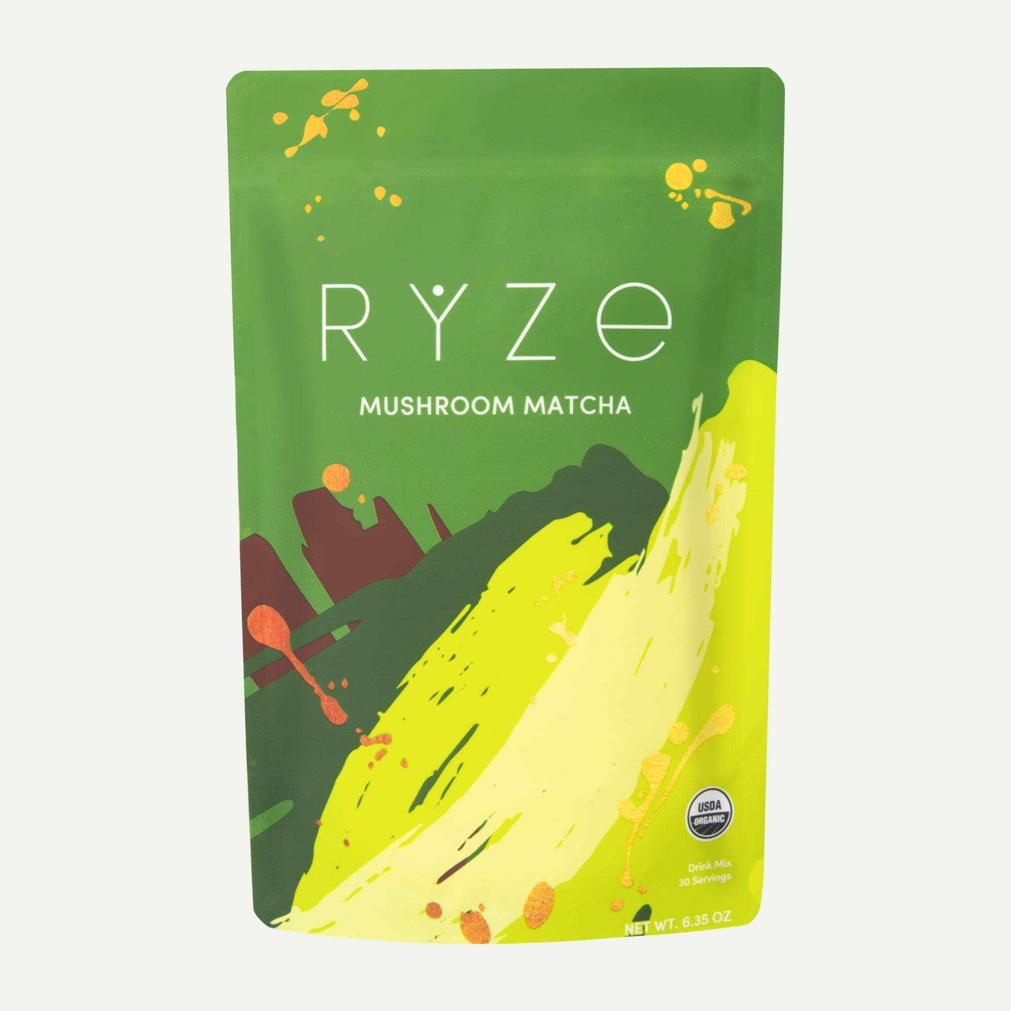 Mushroom Matcha (30 Servings) - Sip RYZE Daily