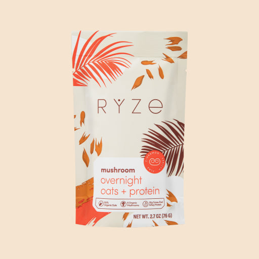 Mushroom Overnight Oats (14 Servings) - The Daily RYZE