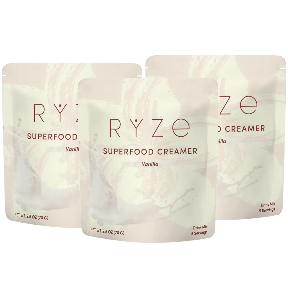 Vanilla Creamer 3-Pack - RYZE Morning Ritual