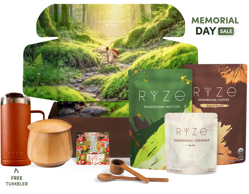 RYZE Ritual Set (Matcha + Coffee) - Sip Something Better