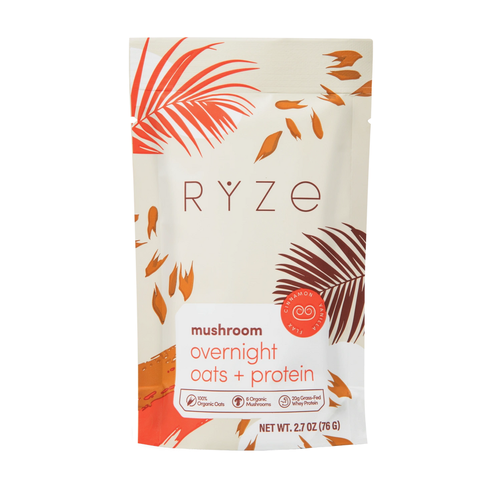 Mushroom Overnight Oats (14 Servings) - The Daily RYZE