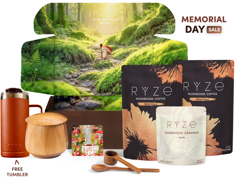 RYZE Ritual Set Dark Roast - The Superfood Cup